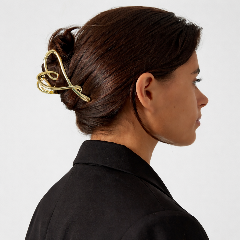 HEART CLIP GOLD