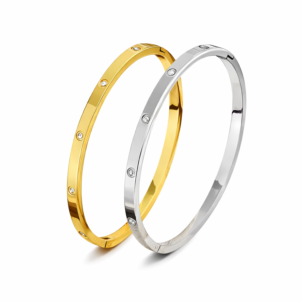 LOVE Armband Silver / Gold