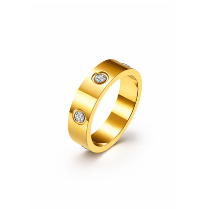 LOVE Ring gold / silver