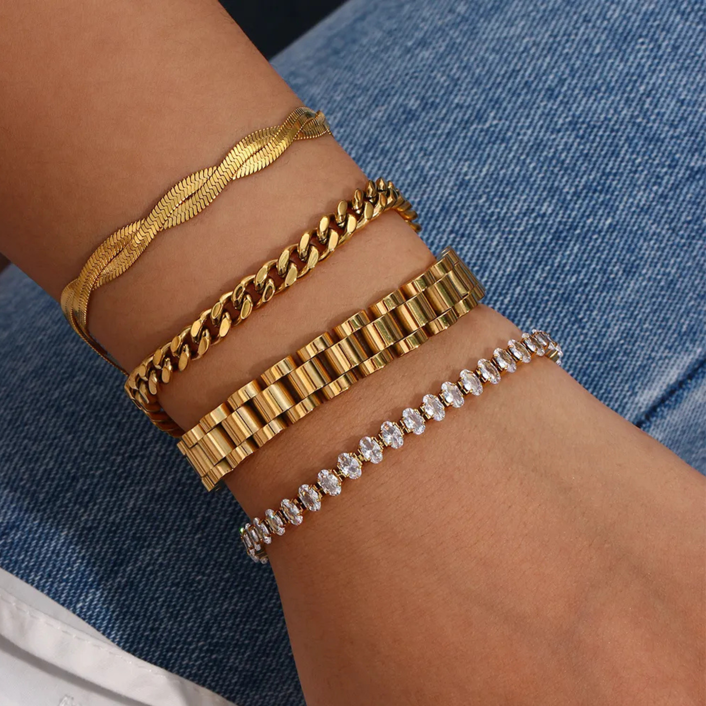 Armband Rolexa Gold