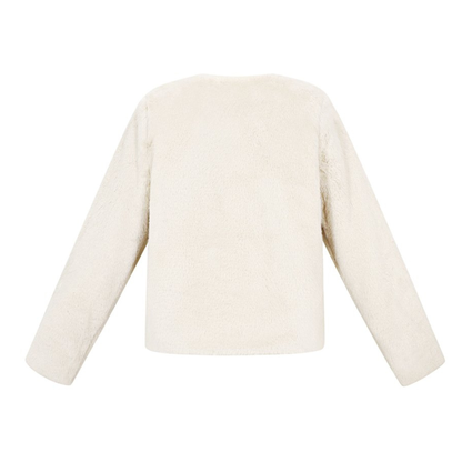 FAUX FUR JACKET CREAM EDITION